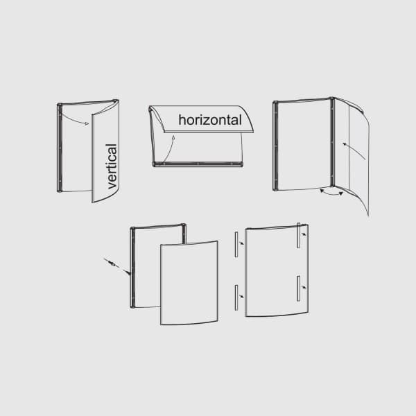 scheda tecnica pixquick espositore da parete