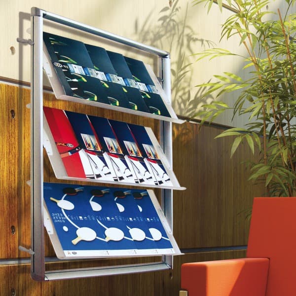 Porta cataloghi da parete wallmate