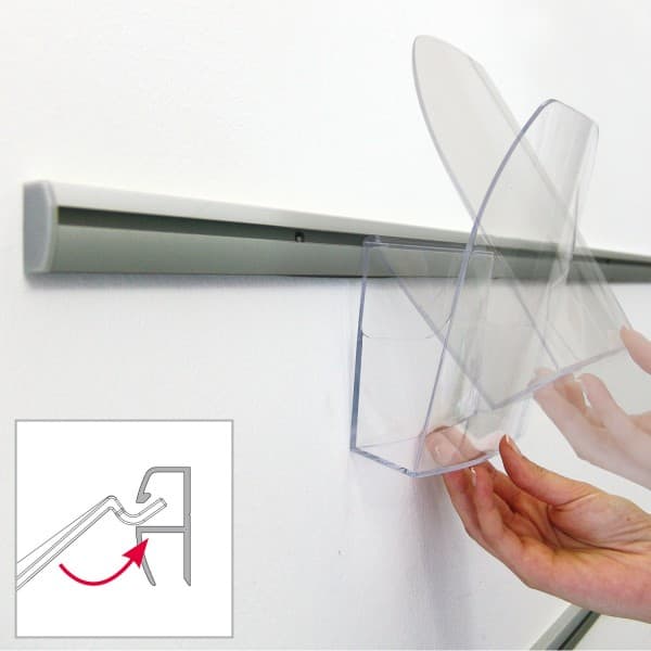 binario a parete inserimento tasche