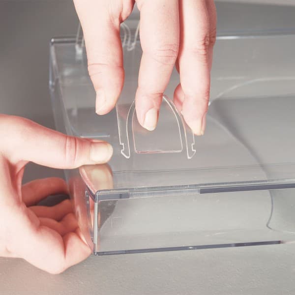 installazione supporto da banco per porta volantini