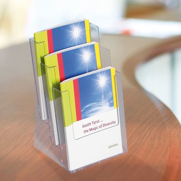 porta flyer multiplo da banco