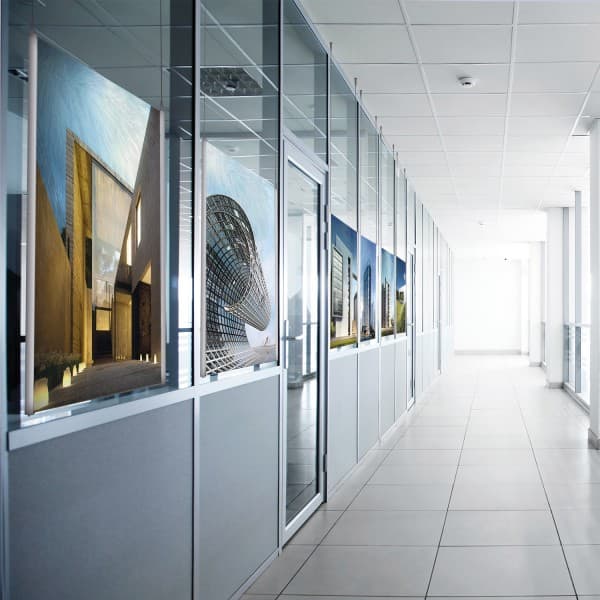 espositore da soffitto maxilibro suspension indoor