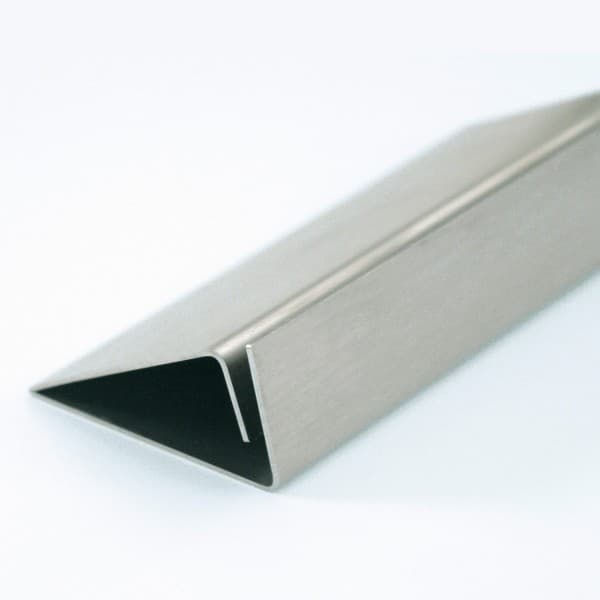 profilo da banco porta poster in acciaio