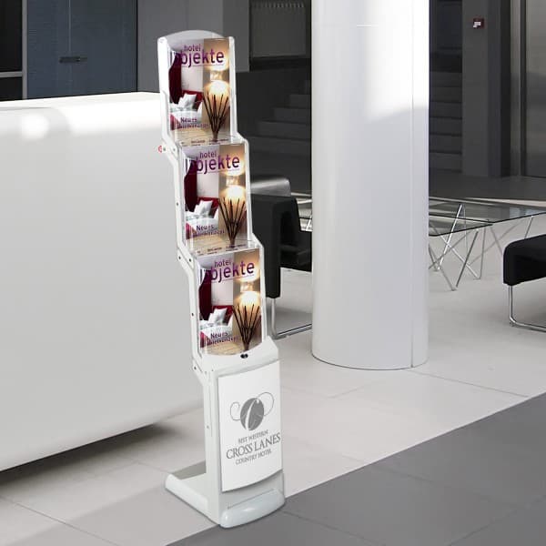 Espositore da terra richiudibile