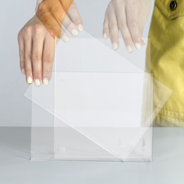 porta poster rotazione