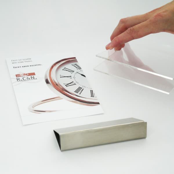 Facile apertura del display