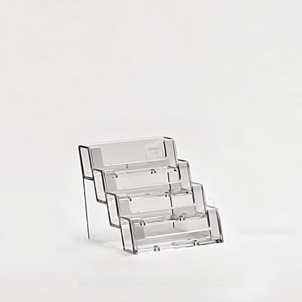 Visitenkarten Halter auf 4 Ebenen