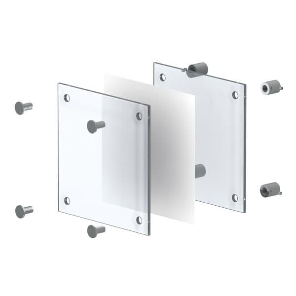 Composizione targa a parete