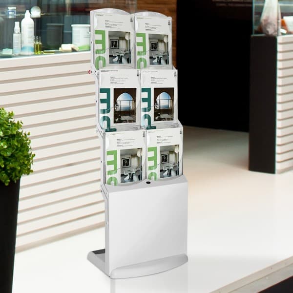 Espositore da terra richiudibile