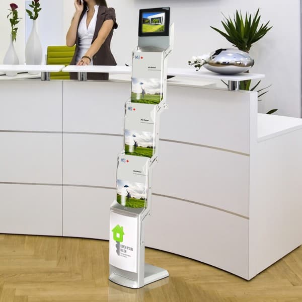 Display multimedia per reception