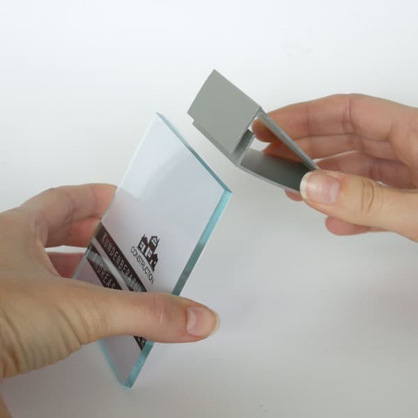 Foto dettaglio profilo in alluminio