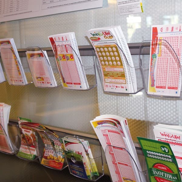 Behälter für Lotterietickets